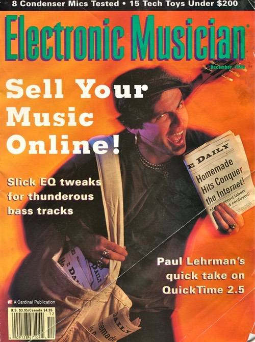 Electronic Musician Cover
